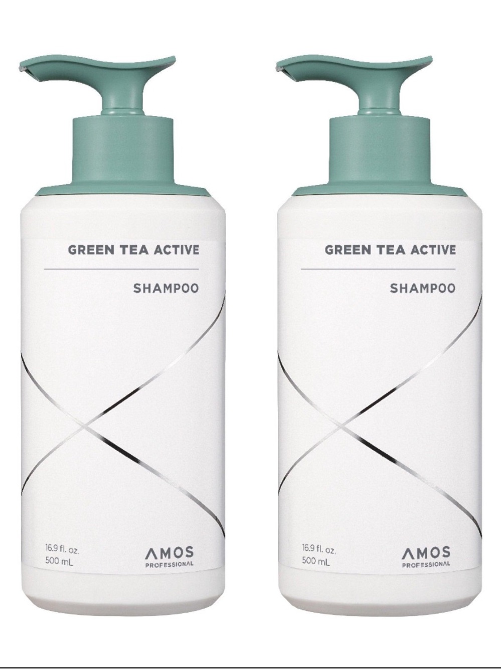AMOS Professional Green Tea Active Shampoo
2-pack
